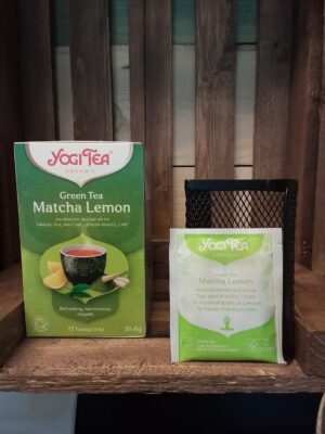 Matcha lemon yogi tea