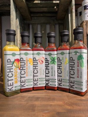 Smaksatt Ketchup
